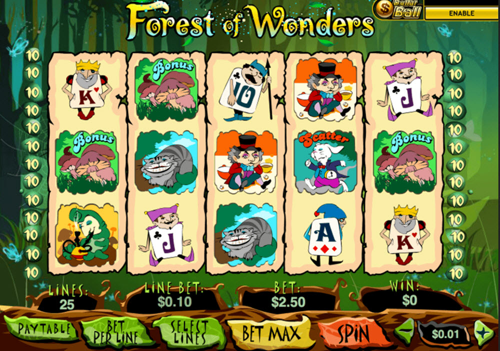 Forest of Wonders casino slot