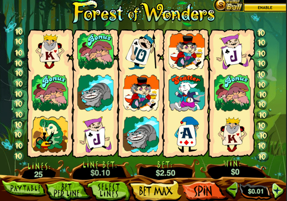Forest of Wonders casino slot